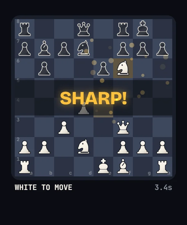 A Find the Move chess position